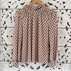 Chic Polka Dot Blouse - Adrianna Papell